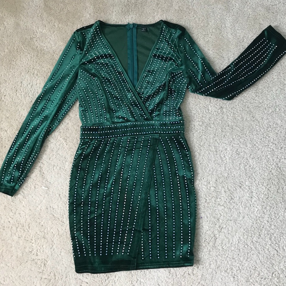 Emerald Green Dress